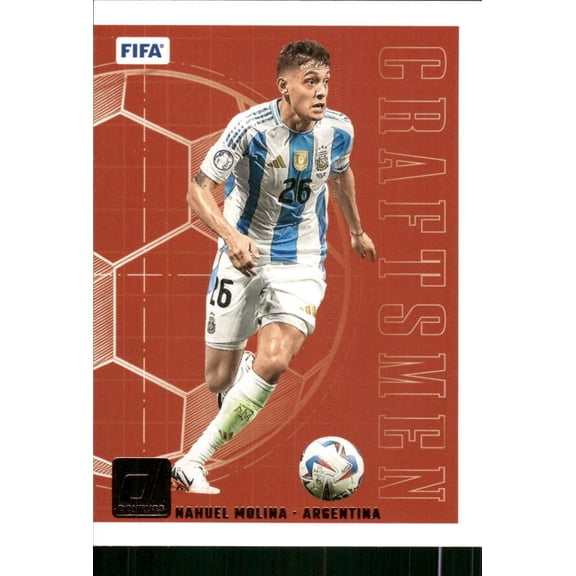 2024-25 DONRUSS CRAFTSMEN #18 NAHUEL MOLINA ARGENTINA
