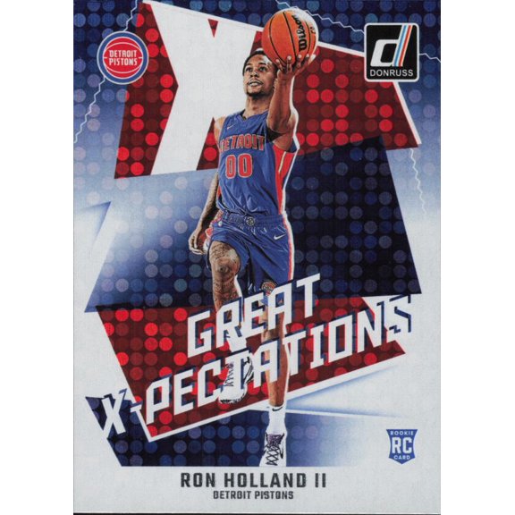 2024-25 DONRUSS GREAT X-PECTATIONS DISCO #7 RON HOLLAND II DETROIT PISTONS
