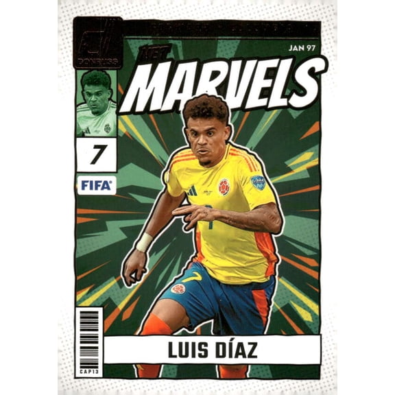 2024-25 DONRUSS NET MARVELS #5 LUIS DIAZ COLOMBIA