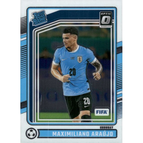 2024-25 DONRUSS OPTIC #196 MAXIMILIANO ARAUJO RATED ROOKIE URUGUAY