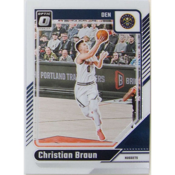 2024-25 DONRUSS OPTIC BASE #101 CHRISTIAN BRAUN DENVER NUGGETS