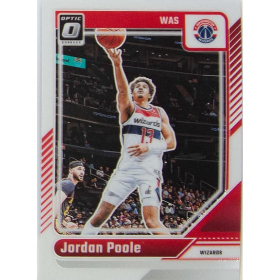 2024-25 DONRUSS OPTIC BASE #192 JORDAN POOLE WASHINGTON WIZARDS