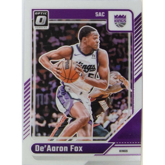 2024-25 DONRUSS OPTIC BASE #219 DE'AARON FOX SACRAMENTO KINGS
