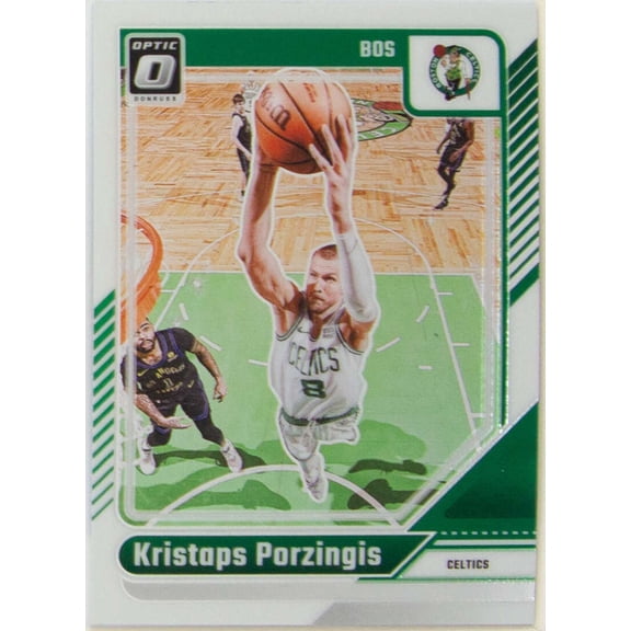 2024-25 DONRUSS OPTIC BASE #94 KRISTAPS PORZINGIS BOSTON CELTICS