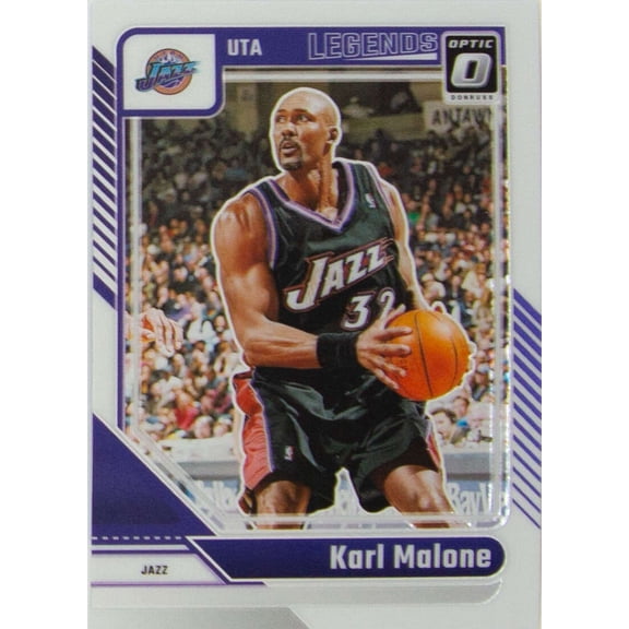 2024-25 DONRUSS OPTIC BASE LEGENDS #229 KARL MALONE LEGEND UTAH JAZZ