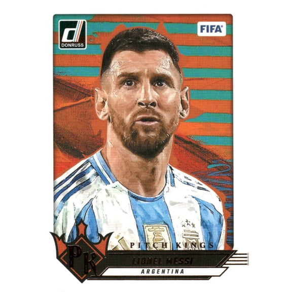 2024-25 DONRUSS PITCH KINGS #10 LIONEL MESSI ARGENTINA