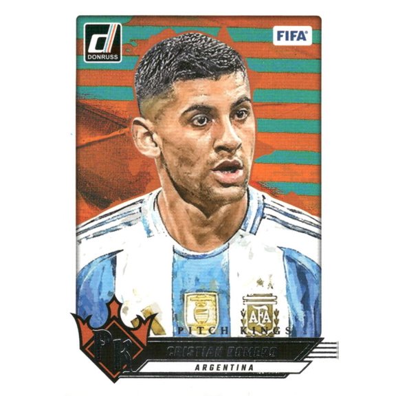 2024-25 DONRUSS PITCH KINGS #17 CRISTIAN ROMERO ARGENTINA