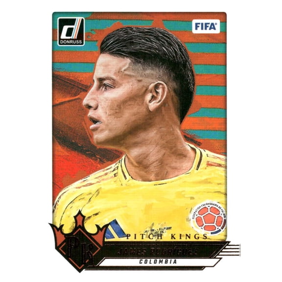2024-25 DONRUSS PITCH KINGS #5 JAMES RODRIGUEZ COLOMBIA