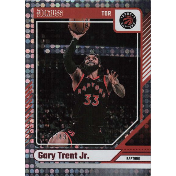2024-25 DONRUSS RED DISCO #184 GARY TRENT JR. /149 TORONTO RAPTORS