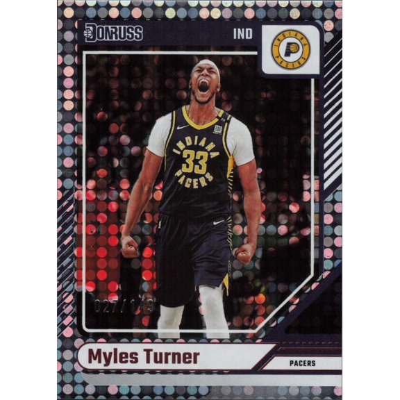 2024-25 DONRUSS RED DISCO #29 MYLES TURNER /149 INDIANA PACERS
