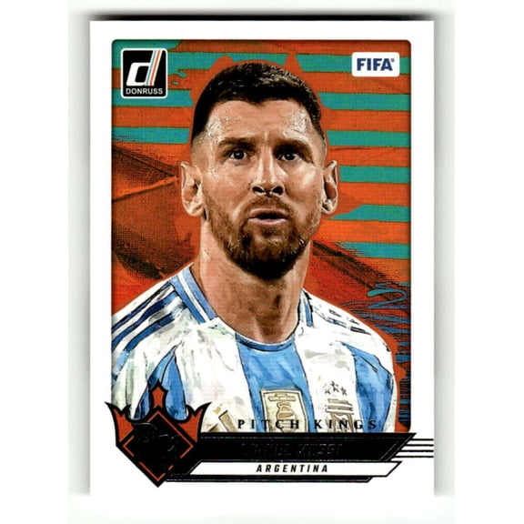 2024-25 Donruss Pitch Kings Silver #10 Lionel Messi Argentina Soccer Futbol Trading Card