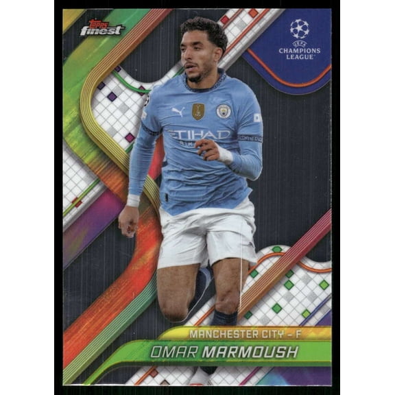 2024-25 FINEST UEFA CLUB COMPETIONS #108 OMAR MARMOUSH MANCHESTER CITY