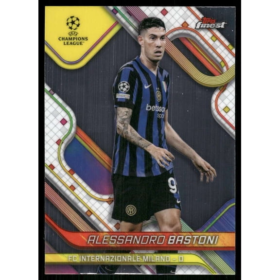 2024-25 FINEST UEFA CLUB COMPETIONS #62 ALESSANDRO BASTONI INTER MILAN