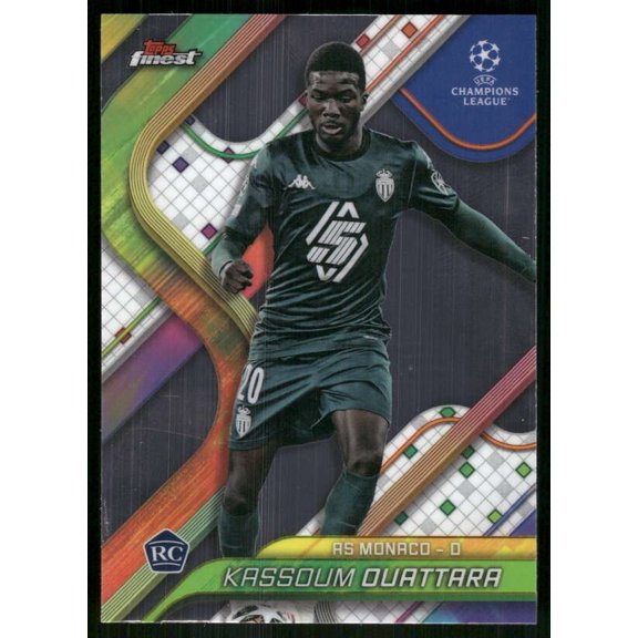 2024-25 FINEST UEFA CLUB COMPETIONS #98 KASSOUM OUATTARA RC AS MONACO