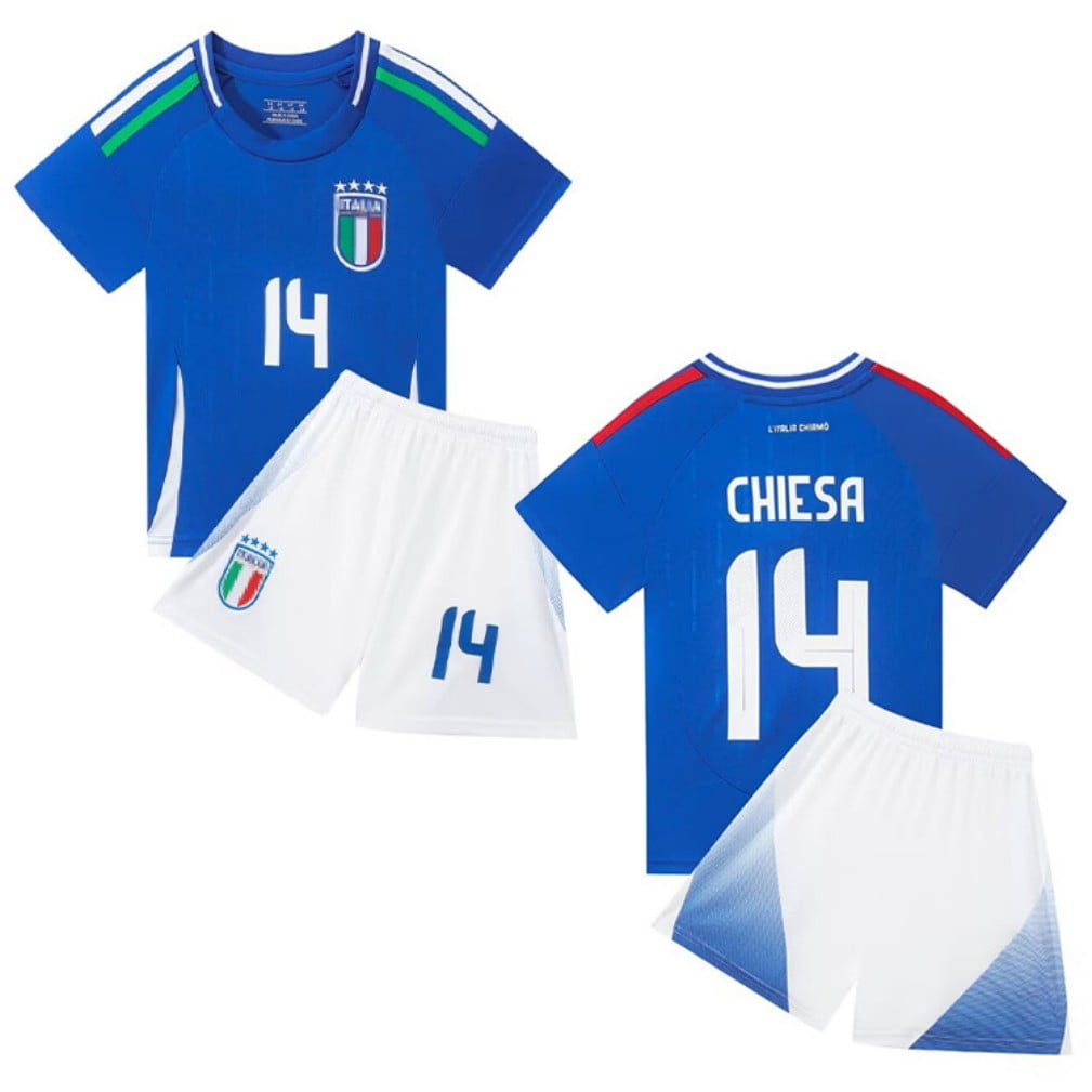 2024-25 Kids Soccer Jersey Boys Football Uniforms For Ronaldo Mbappe