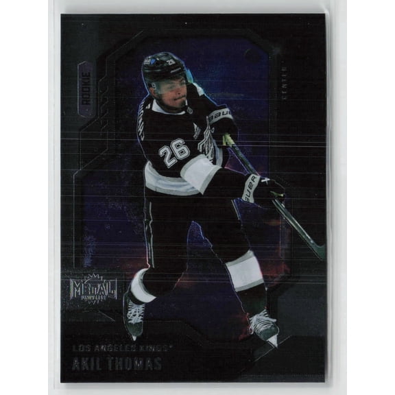 2024-25 Metal Universe Hockey Akil Thomas #113 Rookie