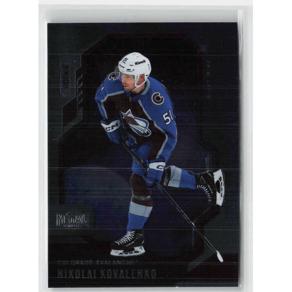 2024-25 SkyBox Metal Universe Hockey Nikolai Kovalenko RC #130 Colorado Avalanche Hockey Card