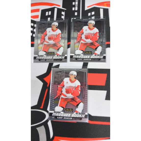 2024-25 O-Pee-Chee Platinum OPC Albert Johansson #286 Rookie