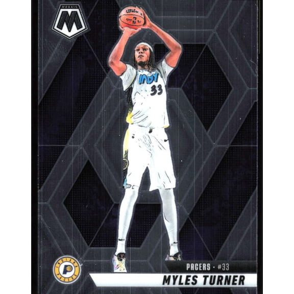 2024-25 PANINI MOSAIC #153 MYLES TURNER INDIANA PACERS