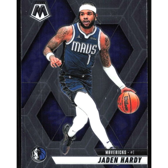 2024-25 PANINI MOSAIC #99 JADEN HARDY DALLAS MAVERICKS