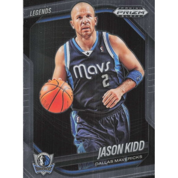 2024-25 PANINI PRIZM BLACK #285 JASON KIDD LEGEND DALLAS MAVERICKS