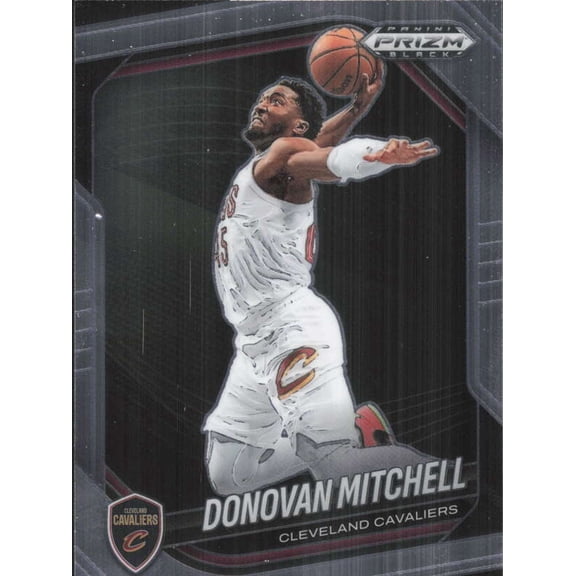2024-25 PANINI PRIZM BLACK #49 DONOVAN MITCHELL CLEVELAND CAVALIERS