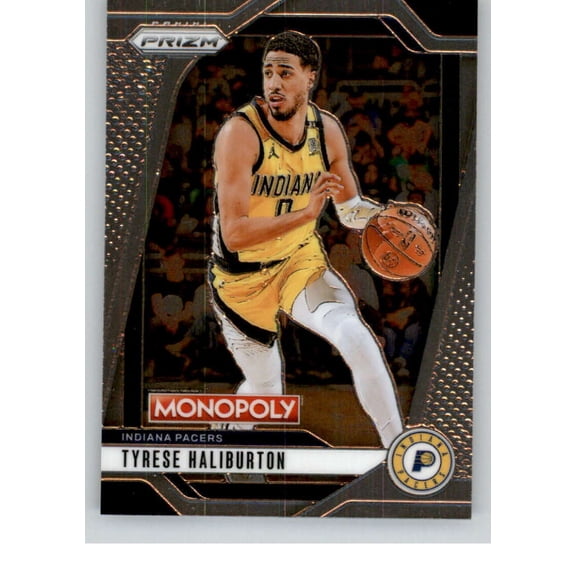 2024-25 PANINI PRIZM NBA MONOPOLY #58 TYRESE HALIBURTON INDIANA PACERS