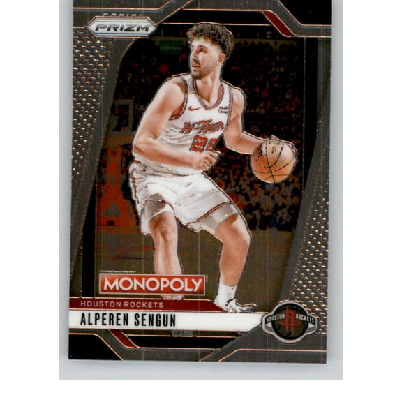 2024-25 PANINI PRIZM NBA MONOPOLY #70 ALPEREN SENGUN HOUSTON ROCKETS