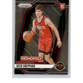2024-25 PANINI PRIZM NBA MONOPOLY #72 REED SHEPPARD HOUSTON ROCKETS