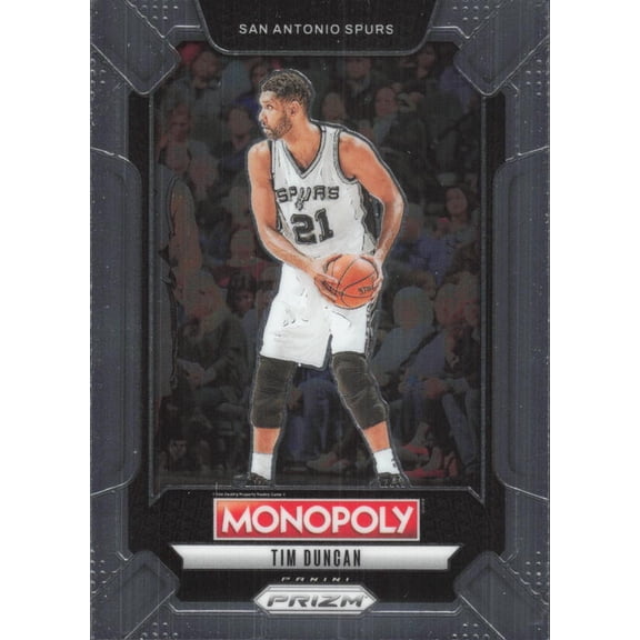2024-25 PANINI PRIZM NBA MONOPOLY LEGENDS #LEG5 TIM DUNCAN SAN ANTONIO SPURS