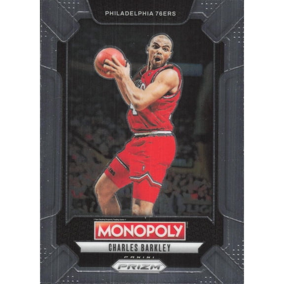 2024-25 PANINI PRIZM NBA MONOPOLY LEGENDS #LEG6 CHARLES BARKLEY PHILADELPHIA 76ERS