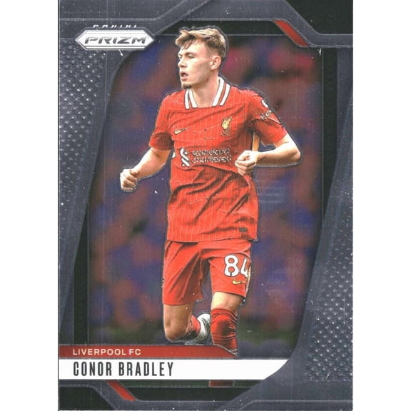 2024-25 PANINI PRIZM PREMIER LEAGUE #48 CONOR BRADLEY LIVERPOOL FC