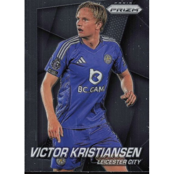 2024-25 PANINI PRIZM PREMIER LEAGUE PRIZM FLASHBACK - 2014 #18 VICTOR KRISTIANSEN LEICESTER CITY