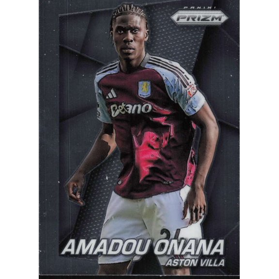 2024-25 PANINI PRIZM PREMIER LEAGUE PRIZM FLASHBACK - 2014 #4 AMADOU ONANA ASTON VILLA
