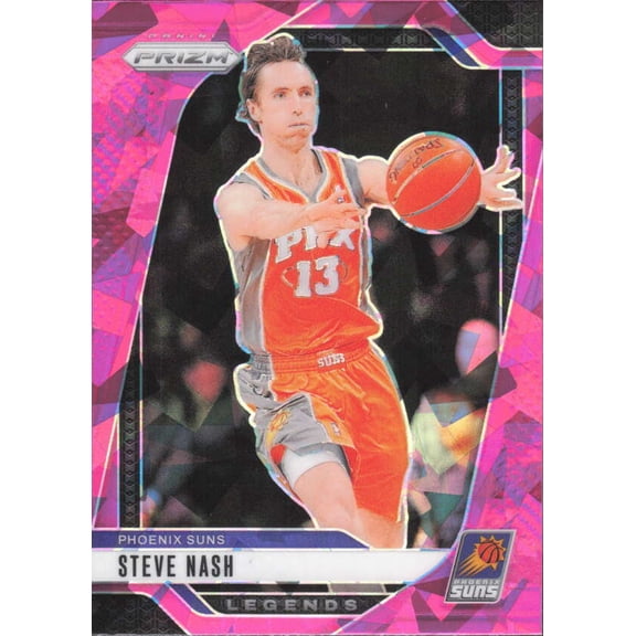 2024-25 PANINI PRIZM PRIZMS PINK ICE #298 STEVE NASH LEGEND PHOENIX SUNS