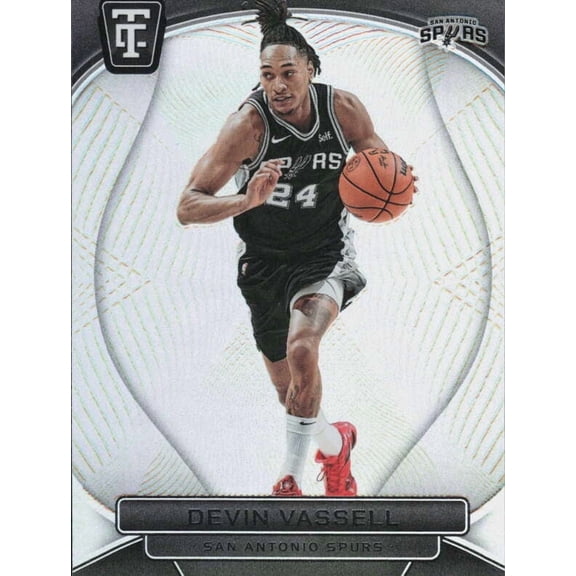 2024-25 PANINI TOTALLY CERTIFIED #71 DEVIN VASSELL SAN ANTONIO SPURS