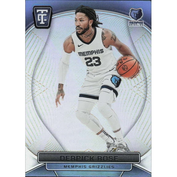 2024-25 PANINI TOTALLY CERTIFIED #96 DERRICK ROSE MEMPHIS GRIZZLIES