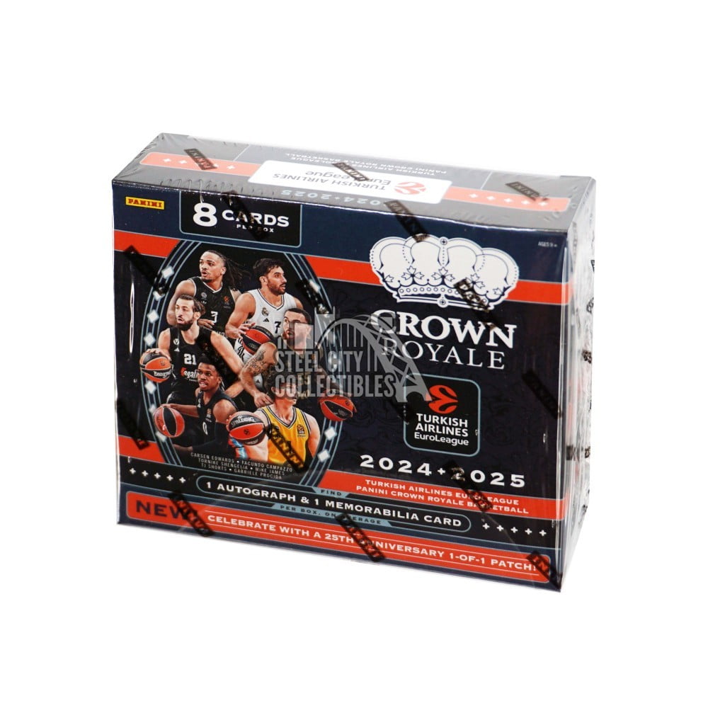 Panini 2024-25 Turkish Airlines EuroLeague Crown Royale Panini 2024-25 Turkish Airlines EuroLeague Crown Royale