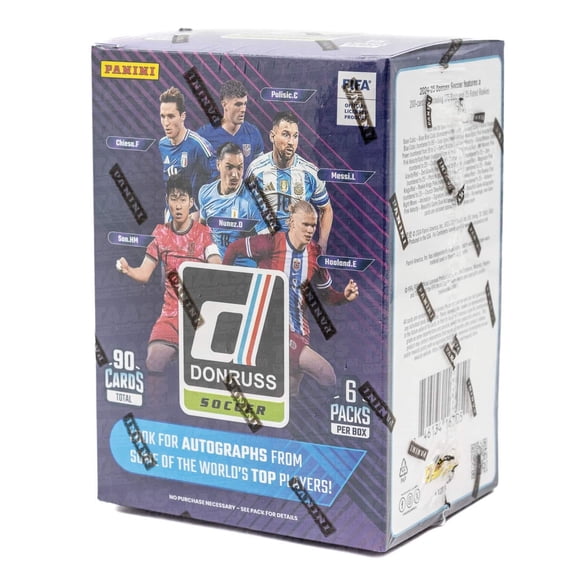 2024-25 Panini Donruss Soccer Trading Card Blaster Box