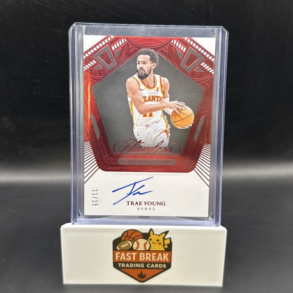 2024-25 Panini Flawless Trae Young Signatures