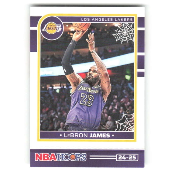 2024-25 Panini Haunted Hoops #193 LeBron James Los Angeles Lakers  NBA Basketball Base Trading Card