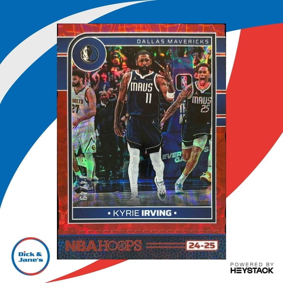 2024-25 Panini Hoops Kyrie Irving Red Scope 14/49 #108 Dallas Mavericks
