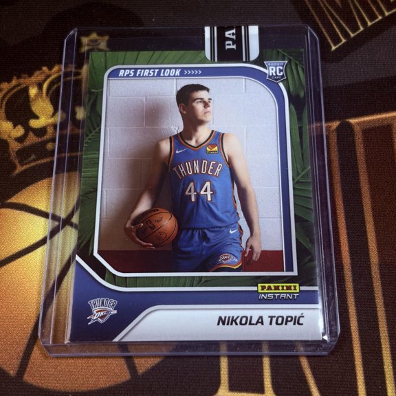 2024-25 Panini Instant NBA RPS First Look Nikola Topi #RPS-12 Jungle SN RC