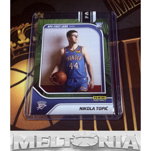 2024-25 Panini Instant NBA RPS First Look Nikola Topi #RPS-12 Jungle SN RC