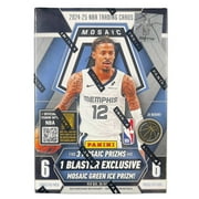Hobby 2024/25 Panini Mosaic Basketball Blaster Box (Green Ice Prizm)