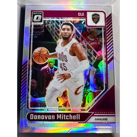 2024-25 Panini Optic Donovan Mitchell #91 Silver Prizm