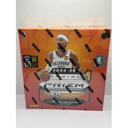 2024-25 Panini Prizm Basketball Mega Box (Pink Ice Prizms) - Factory Sealed