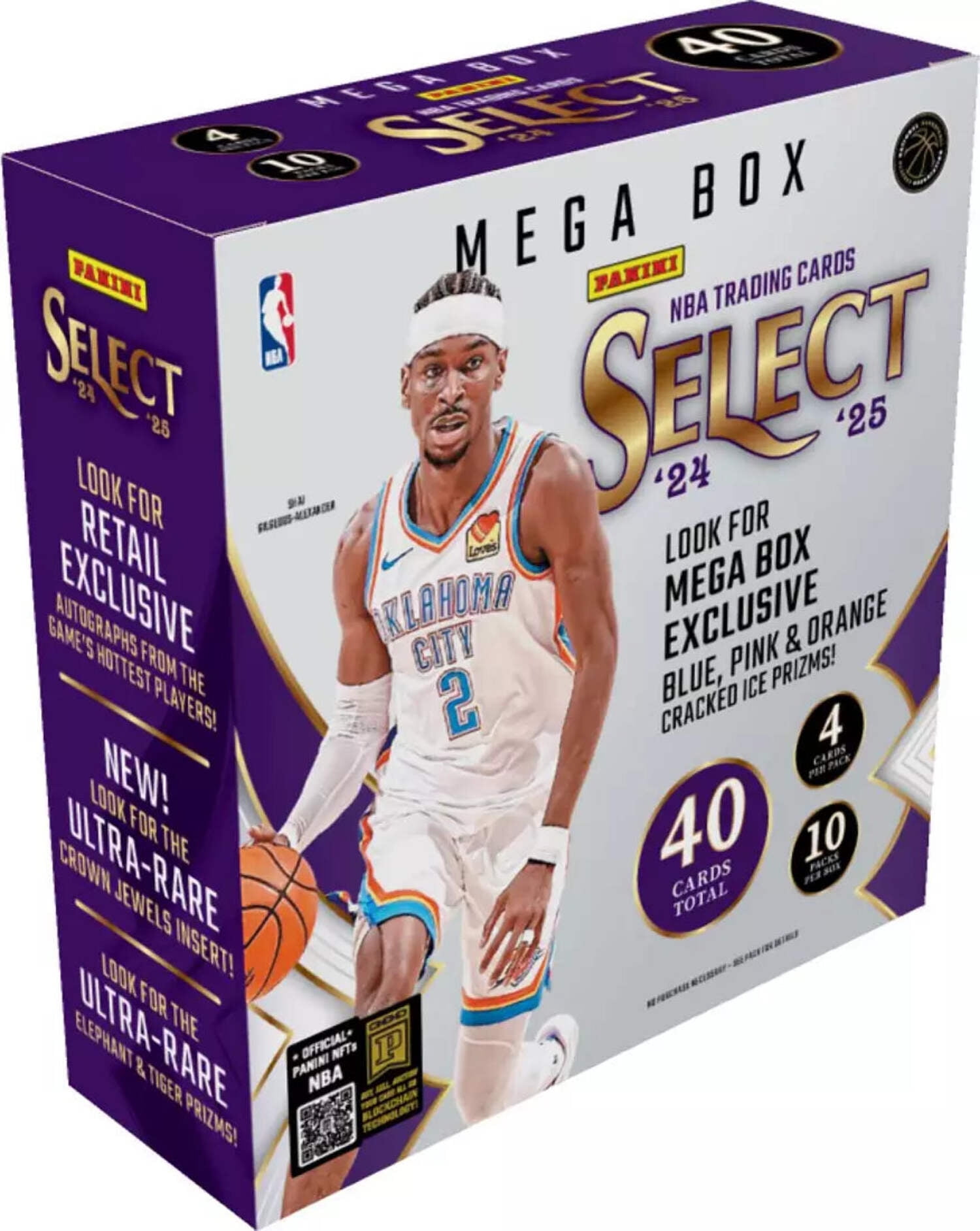 2024-25 Panini Select Basketball Mega Box