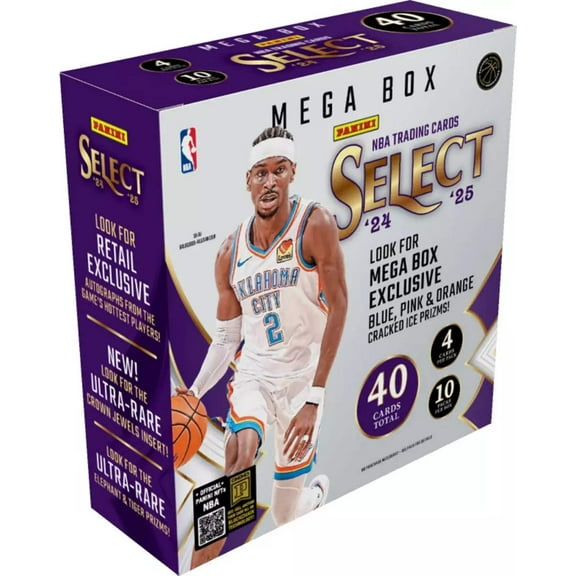 2024/25 Panini Select Basketball Mega Box