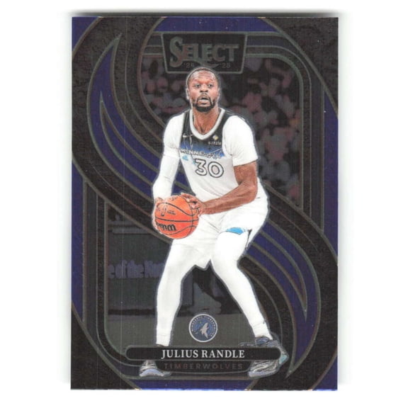 2024-25 Panini Select Blue #129 Julius Randle Premier Level Minnesota Timberwolves NBA Basketball Trading Card